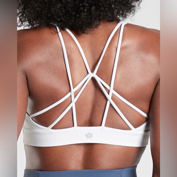 Athleta Sports Bra, Size XS, White - Picture 3 of 5